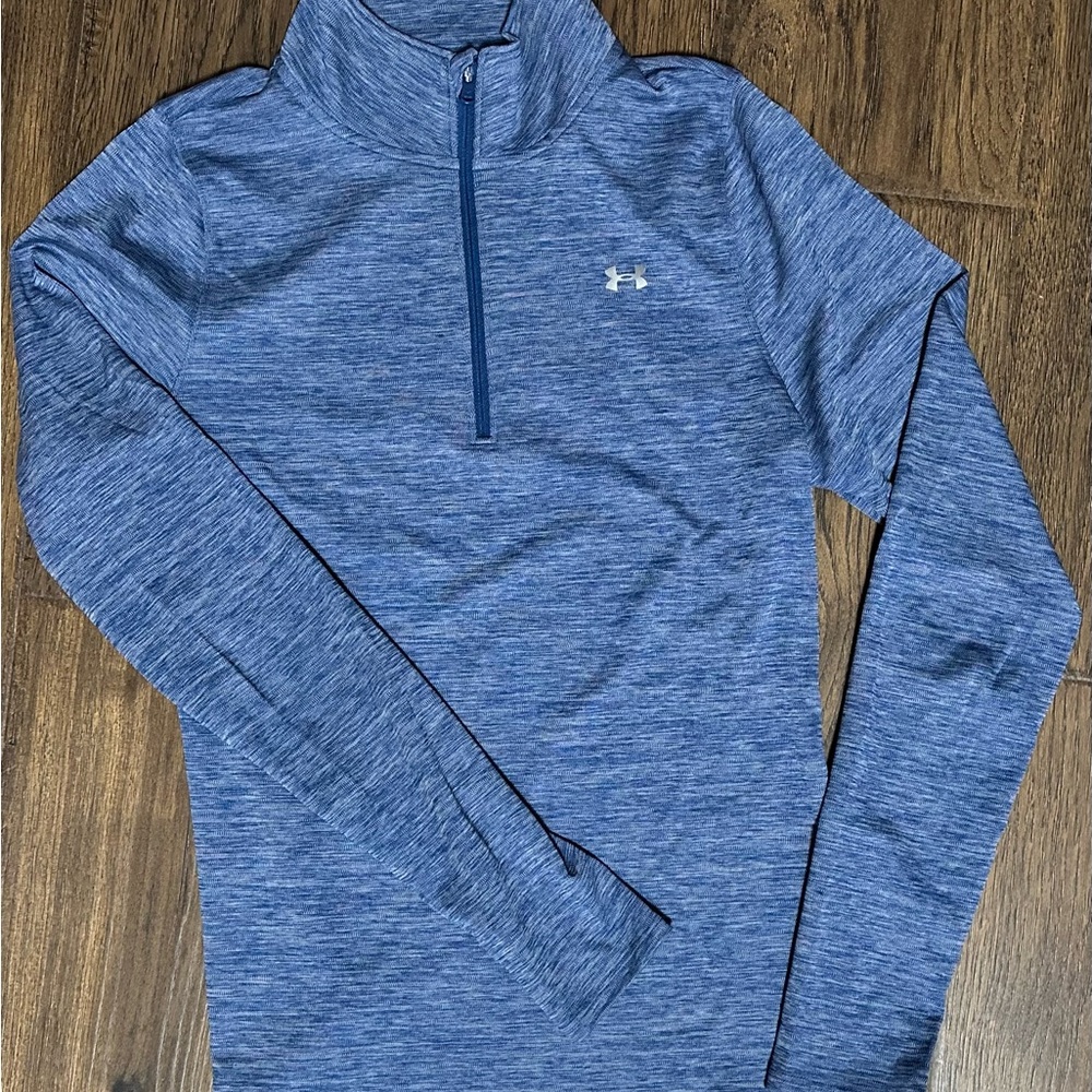 Under Armour Blue Quarter-Zip Pullover